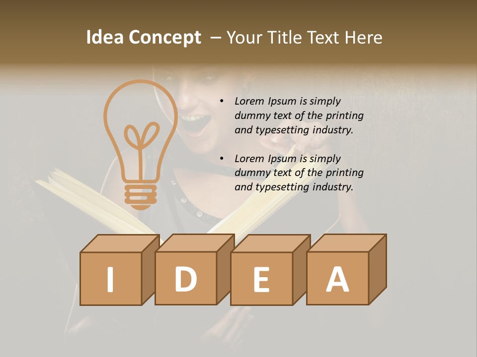 Looking Industrial Surprised PowerPoint Template