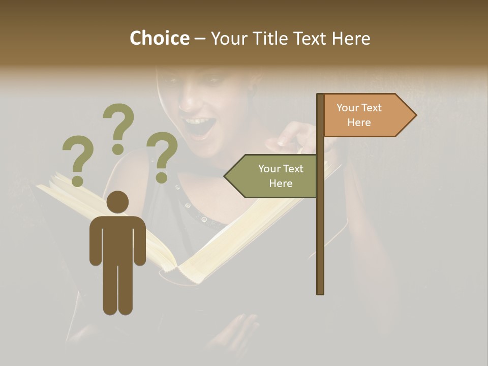 Looking Industrial Surprised PowerPoint Template
