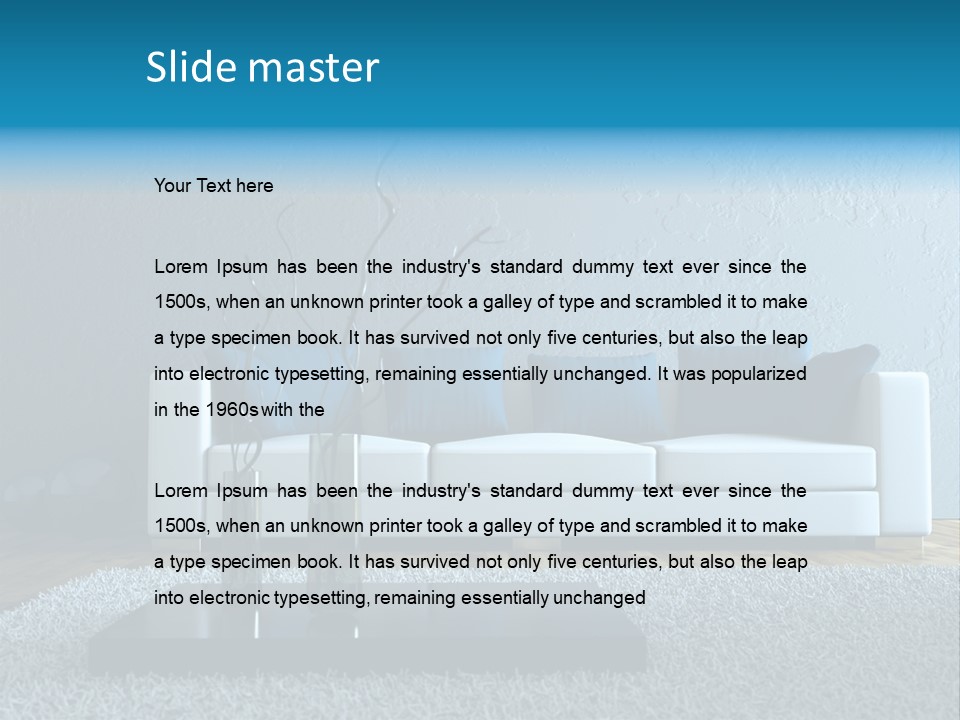 Wood Decorate Metal PowerPoint Template