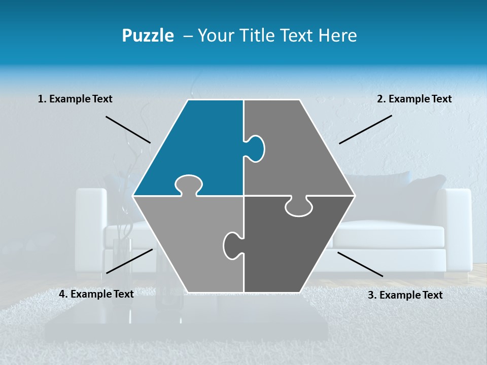 Wood Decorate Metal PowerPoint Template