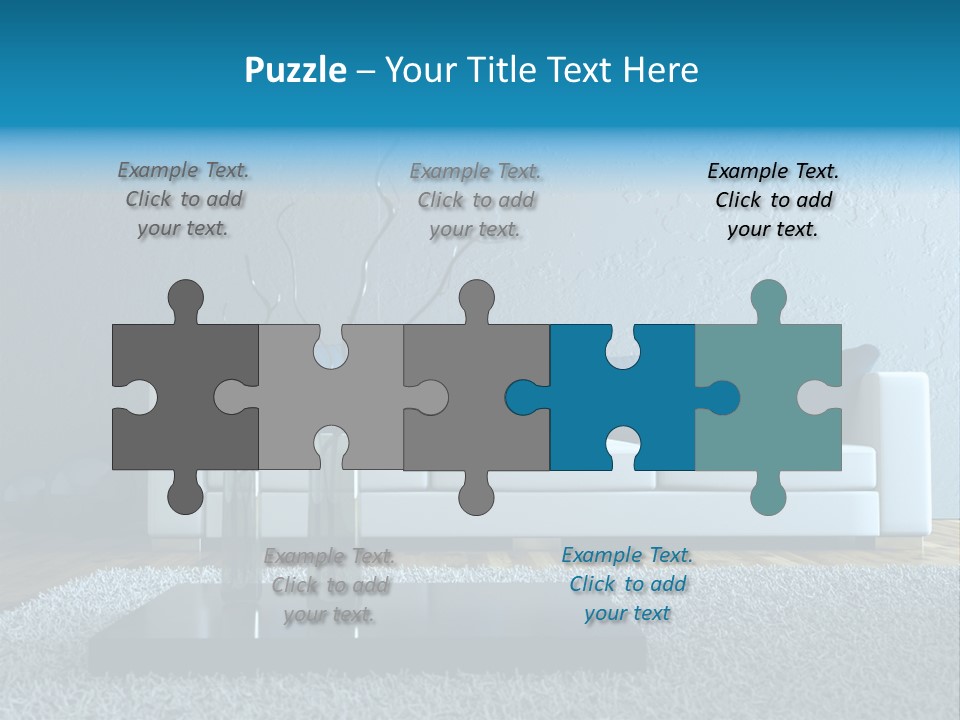 Wood Decorate Metal PowerPoint Template