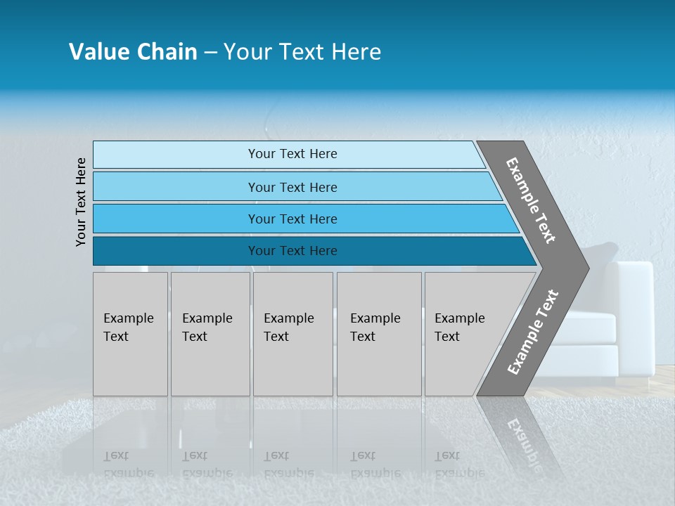 Wood Decorate Metal PowerPoint Template