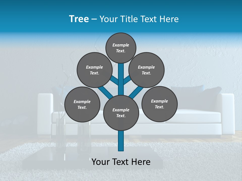 Wood Decorate Metal PowerPoint Template