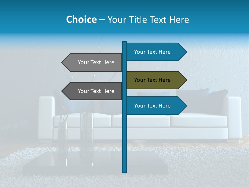 Wood Decorate Metal PowerPoint Template
