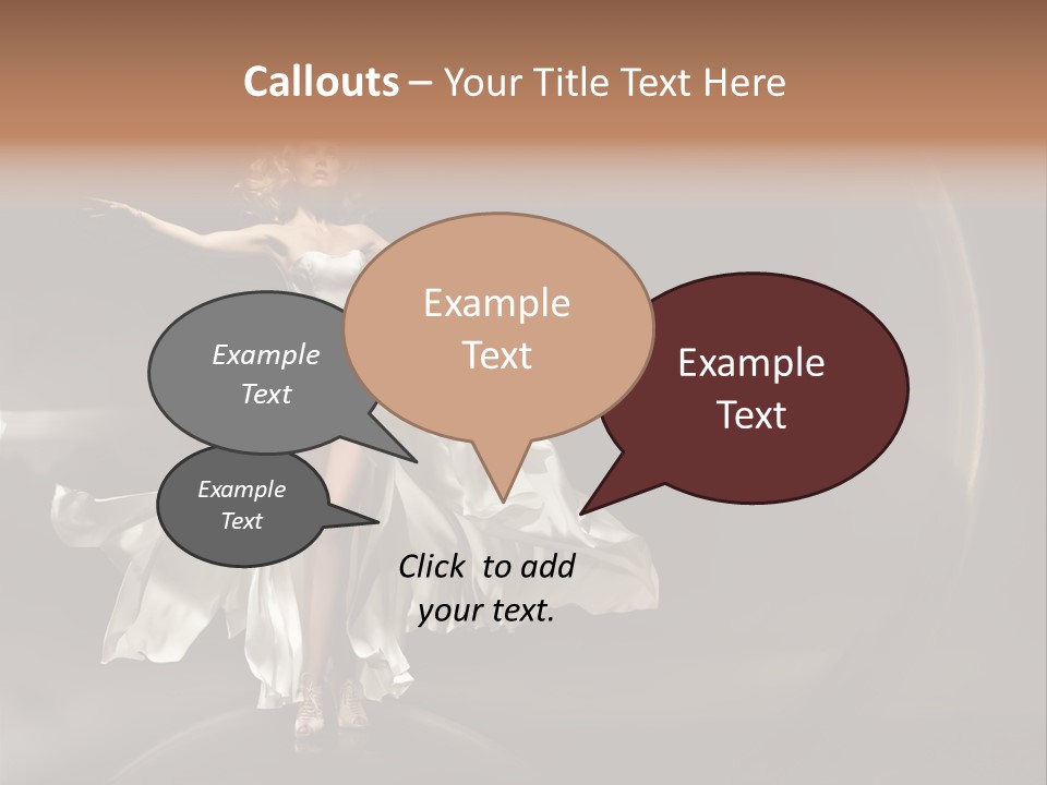 Beautiful Season Portrait PowerPoint Template