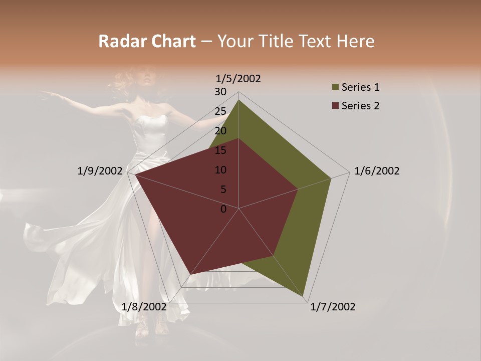 Beautiful Season Portrait PowerPoint Template