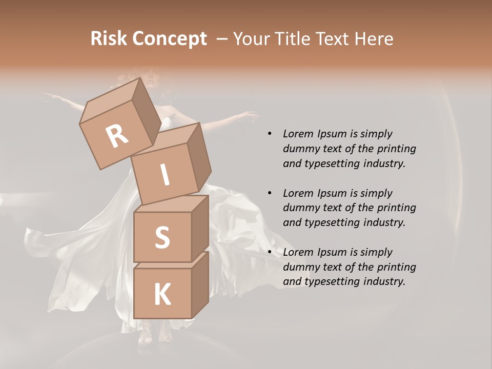 Beautiful Season Portrait PowerPoint Template