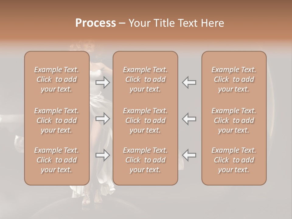 Beautiful Season Portrait PowerPoint Template