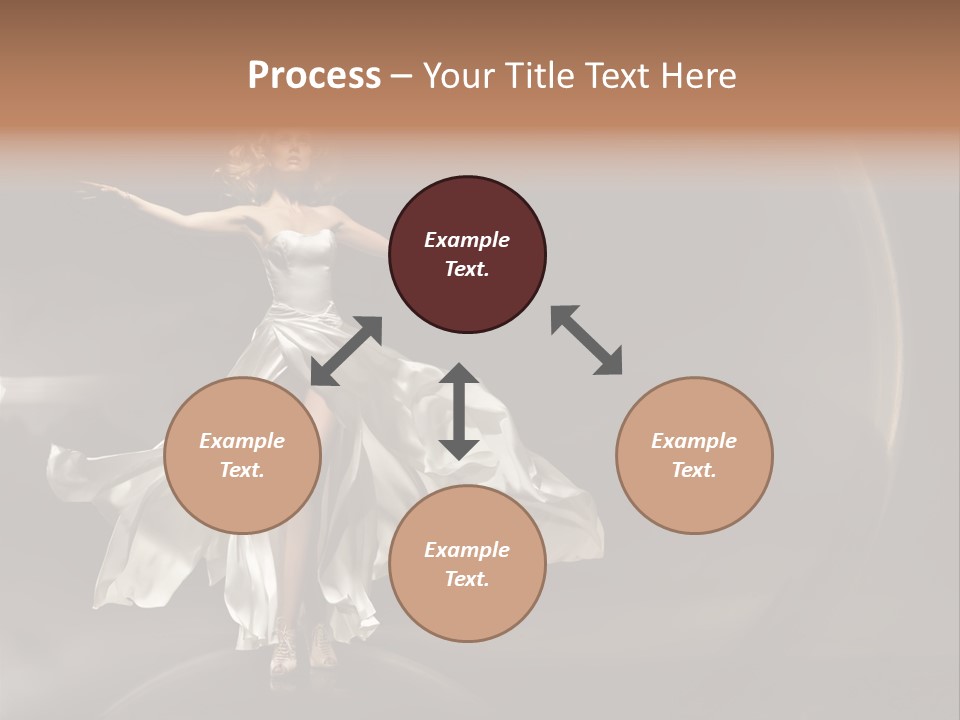 Beautiful Season Portrait PowerPoint Template