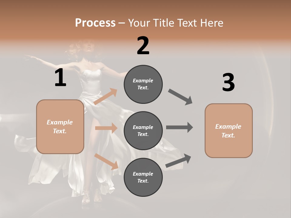 Beautiful Season Portrait PowerPoint Template