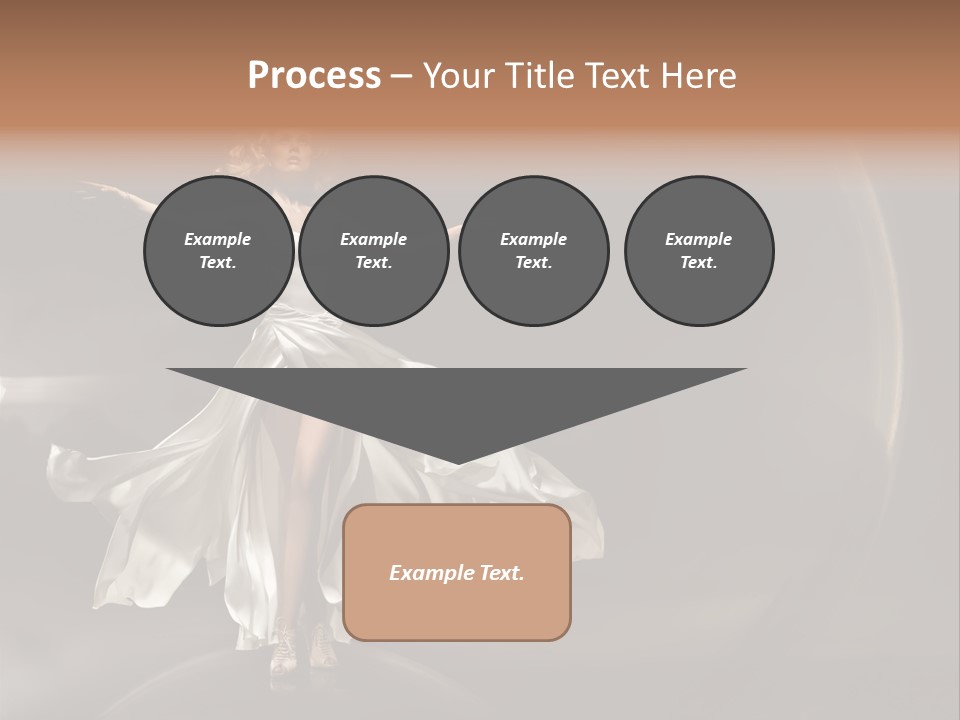 Beautiful Season Portrait PowerPoint Template