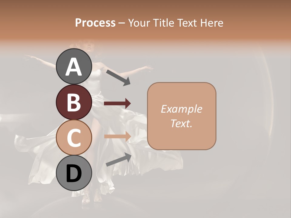 Beautiful Season Portrait PowerPoint Template