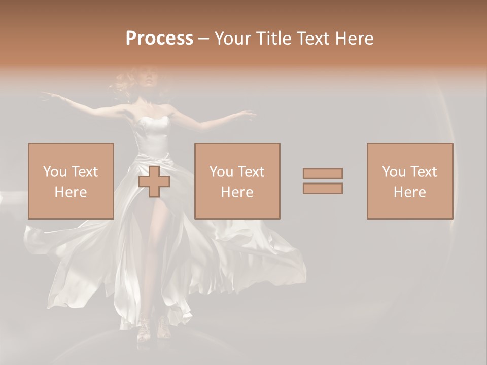Beautiful Season Portrait PowerPoint Template
