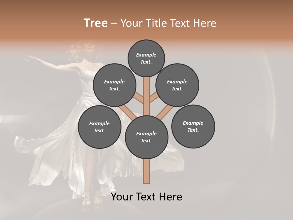 Beautiful Season Portrait PowerPoint Template