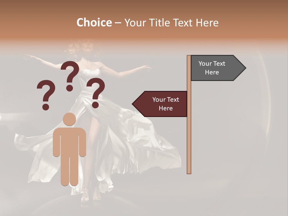 Beautiful Season Portrait PowerPoint Template