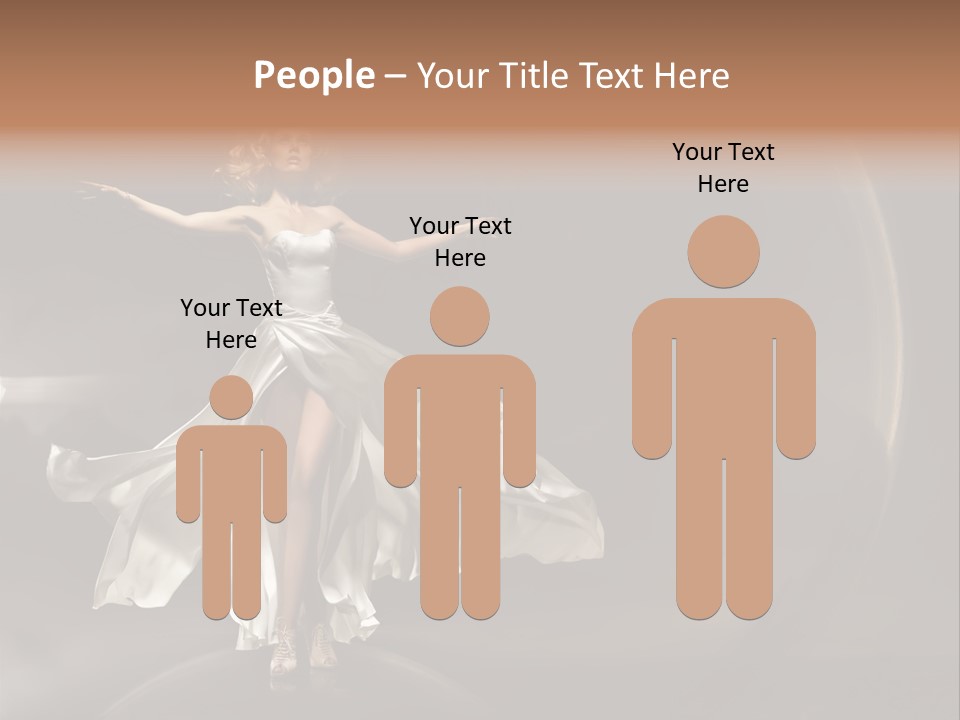 Beautiful Season Portrait PowerPoint Template