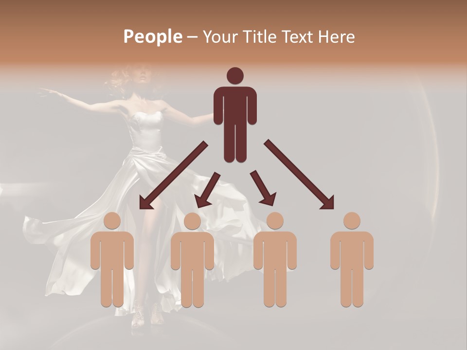 Beautiful Season Portrait PowerPoint Template