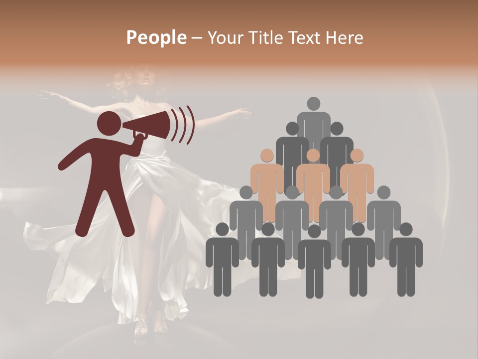 Beautiful Season Portrait PowerPoint Template