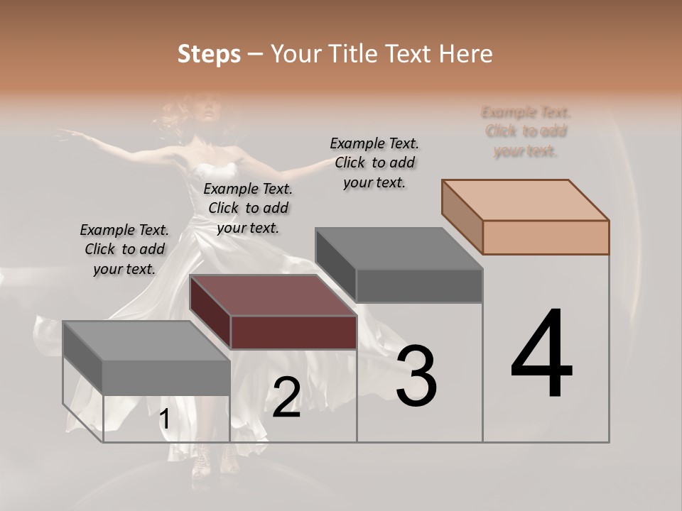 Beautiful Season Portrait PowerPoint Template