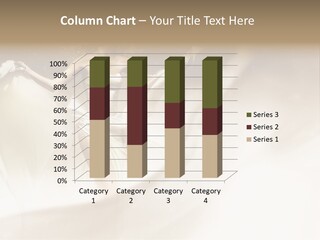 Windblown Cleavage Sophisticated PowerPoint Template