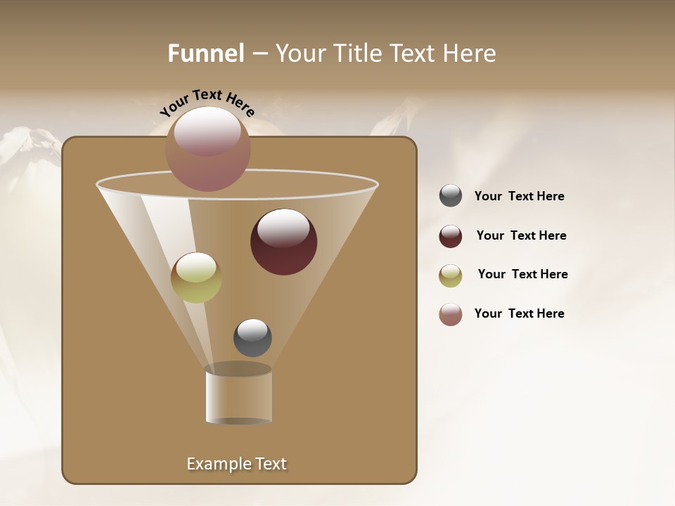Windblown Cleavage Sophisticated PowerPoint Template