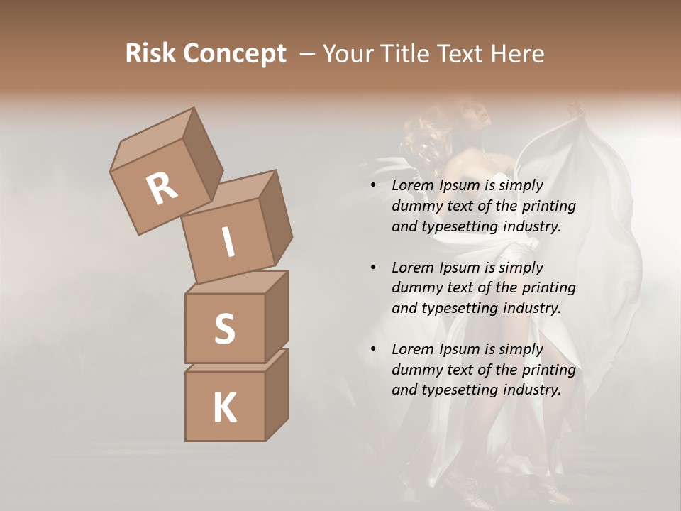 Seated Wedding Trendy PowerPoint Template