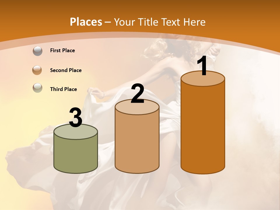 Away Windblown Style PowerPoint Template