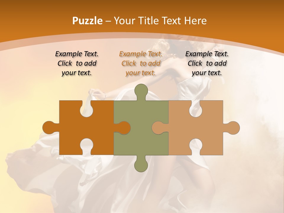 Away Windblown Style PowerPoint Template