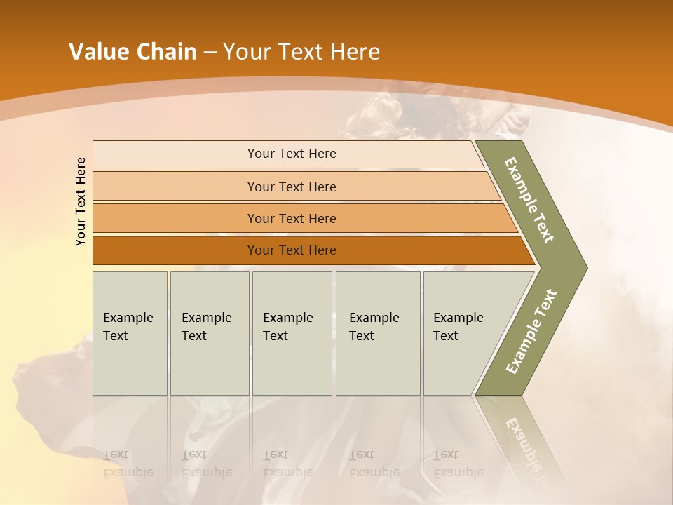 Away Windblown Style PowerPoint Template