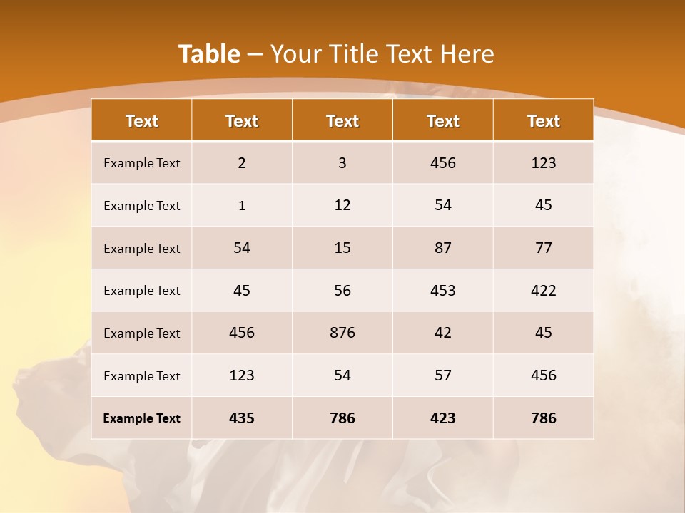 Away Windblown Style PowerPoint Template