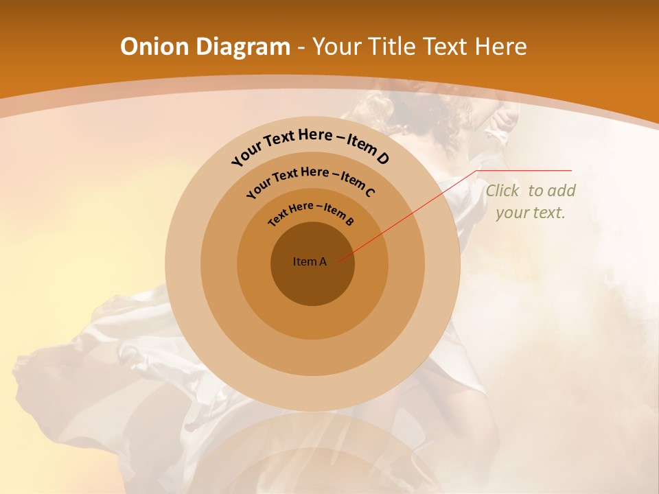 Away Windblown Style PowerPoint Template