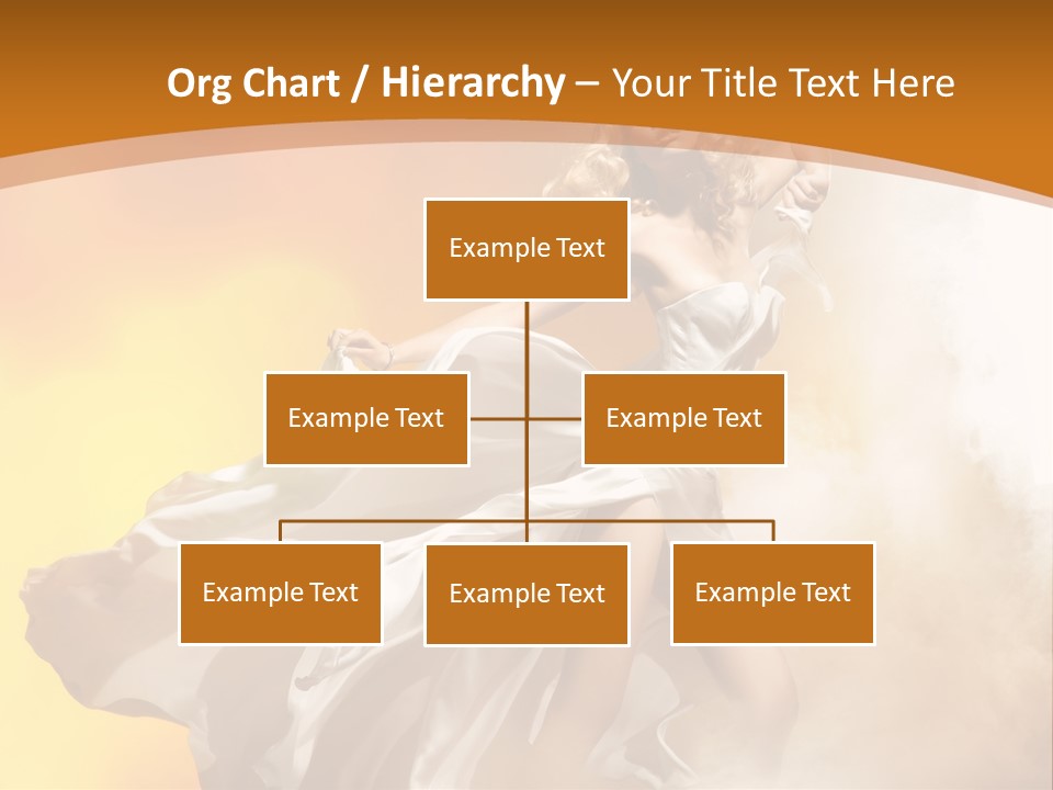 Away Windblown Style PowerPoint Template