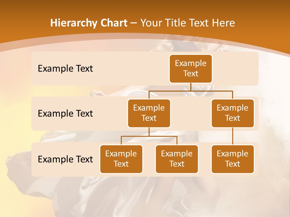 Away Windblown Style PowerPoint Template