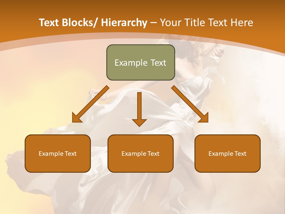 Away Windblown Style PowerPoint Template