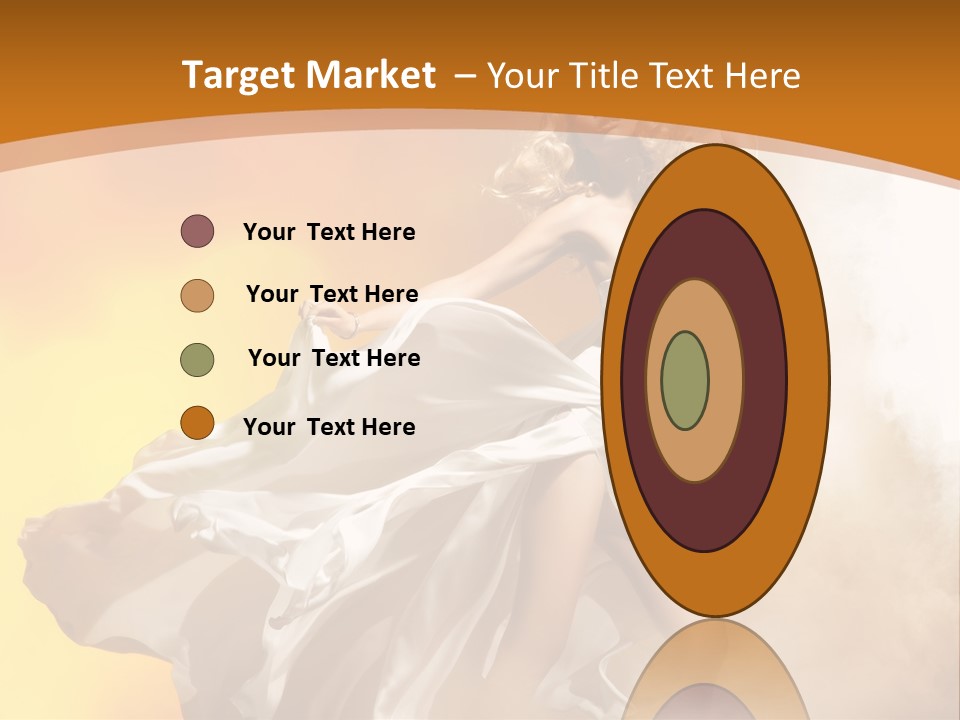 Away Windblown Style PowerPoint Template