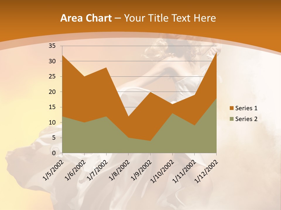 Away Windblown Style PowerPoint Template