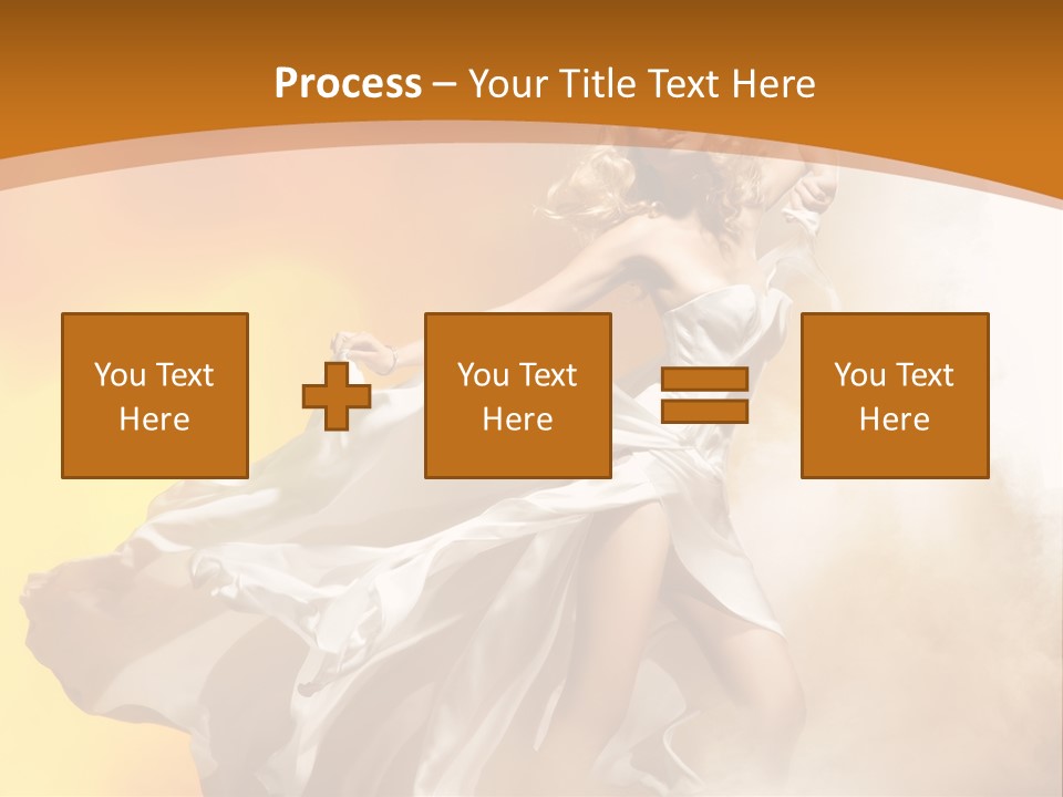 Away Windblown Style PowerPoint Template