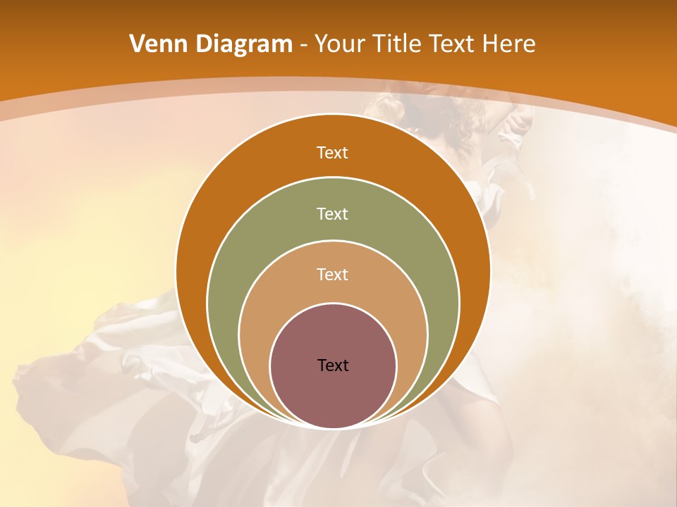 Away Windblown Style PowerPoint Template