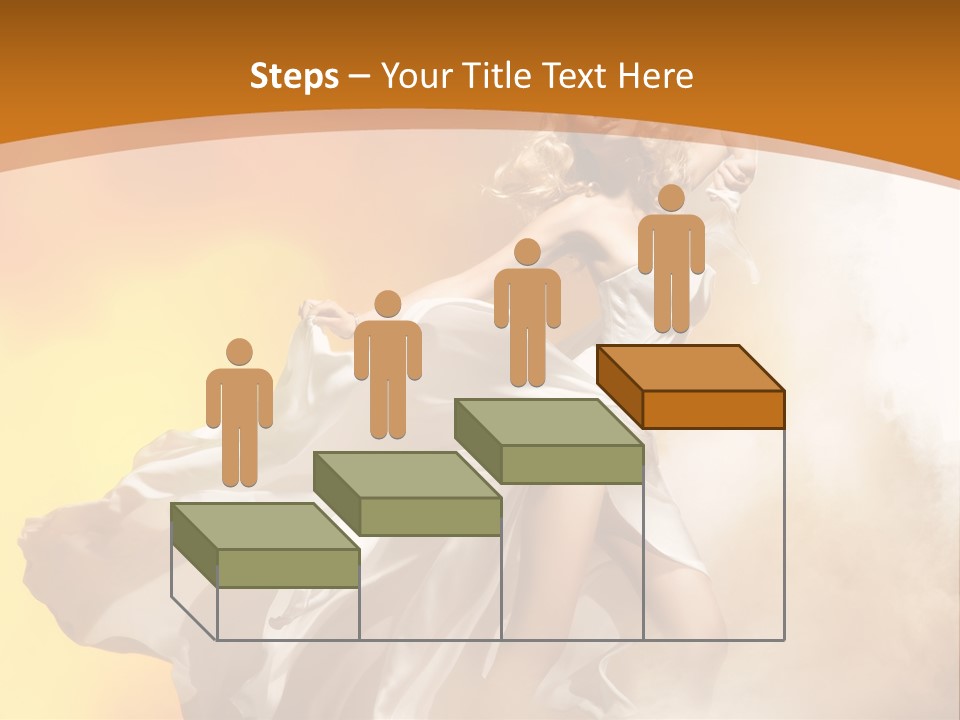 Away Windblown Style PowerPoint Template