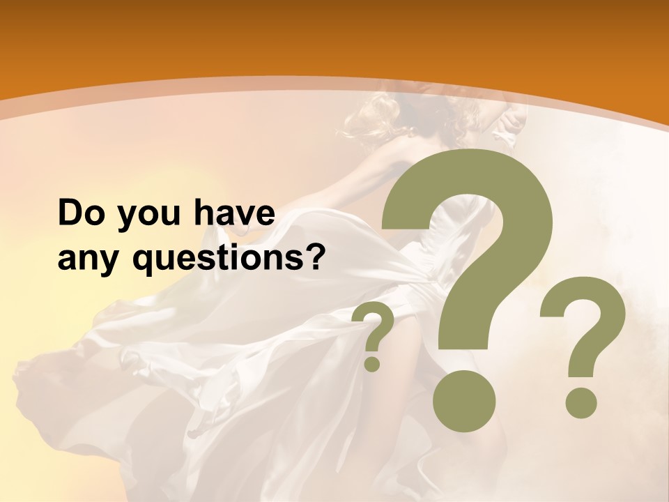 Away Windblown Style PowerPoint Template