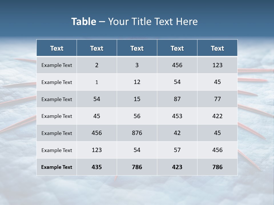 Disposition Cell Therapy PowerPoint Template