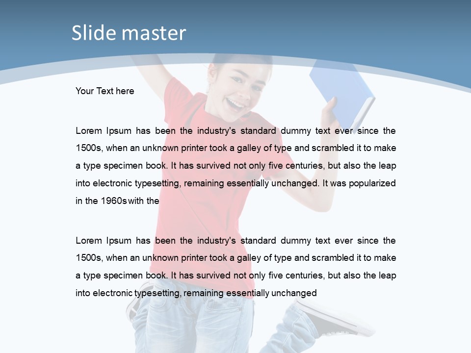 Joy Sport Moving PowerPoint Template