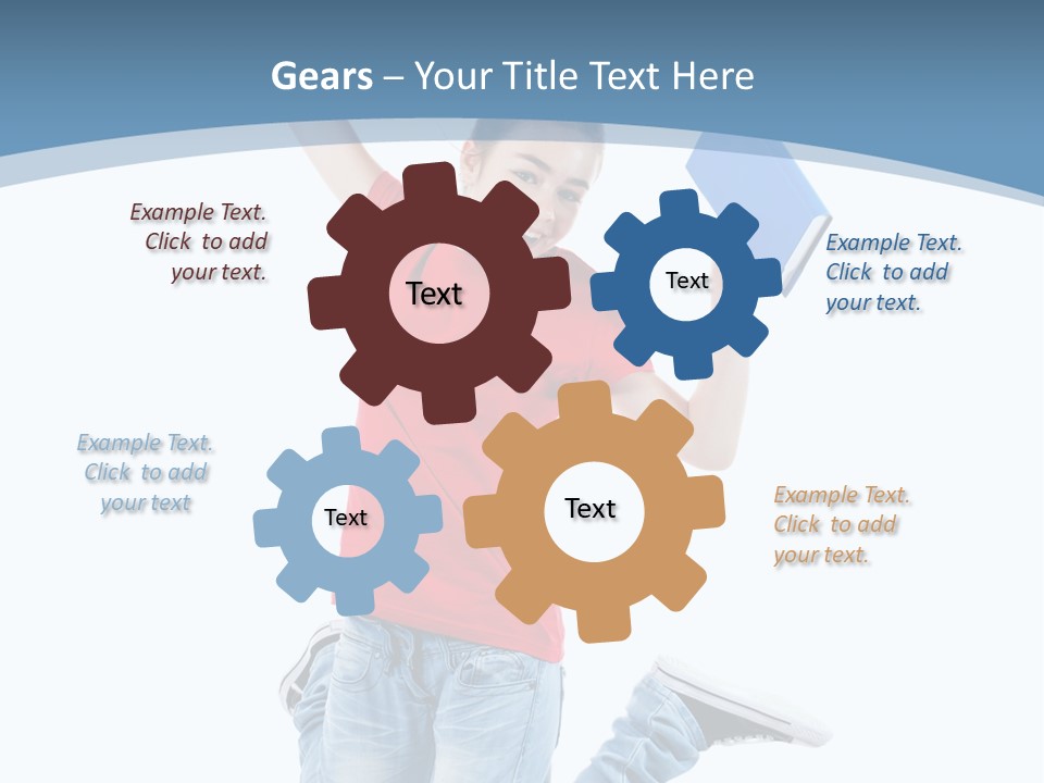 Joy Sport Moving PowerPoint Template