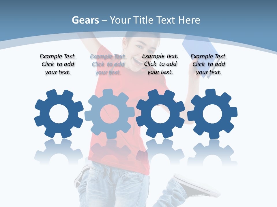 Joy Sport Moving PowerPoint Template