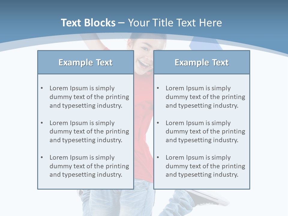 Joy Sport Moving PowerPoint Template