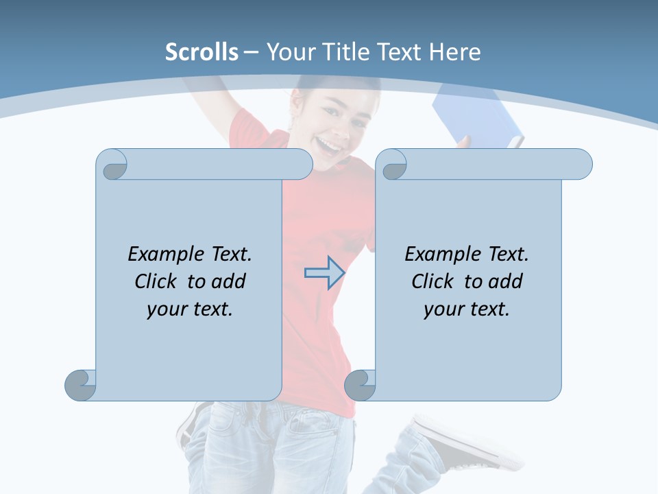 Joy Sport Moving PowerPoint Template