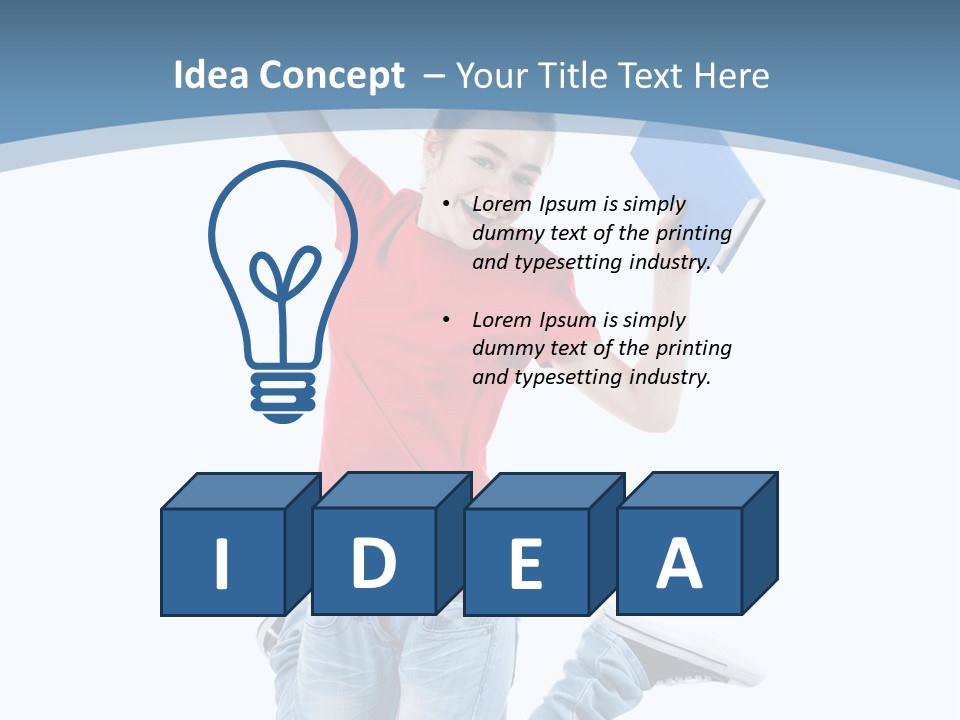 Joy Sport Moving PowerPoint Template