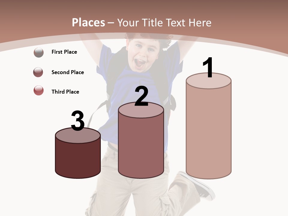 Person Kid Boy PowerPoint Template