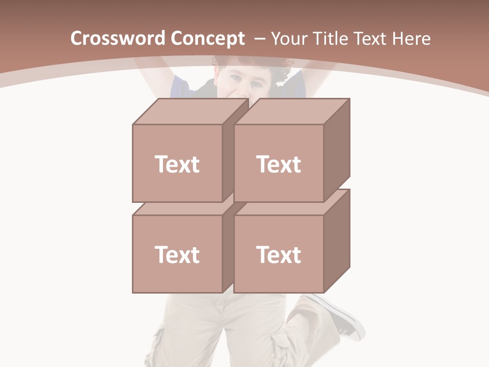 Person Kid Boy PowerPoint Template