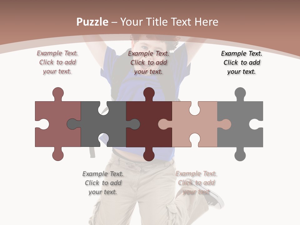 Person Kid Boy PowerPoint Template